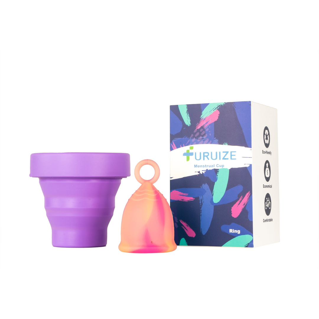 Kit copa menstrual ring Rosada