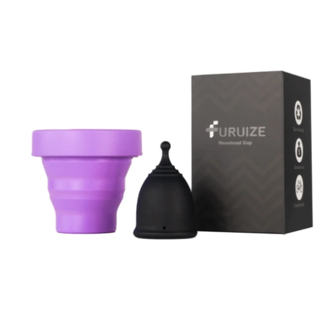 Kit copa menstrual clásica Negro